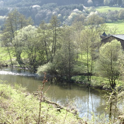 Uitzicht op de Kyll, © R. Schaal Uitzicht op de Kyll, © R. Schaal