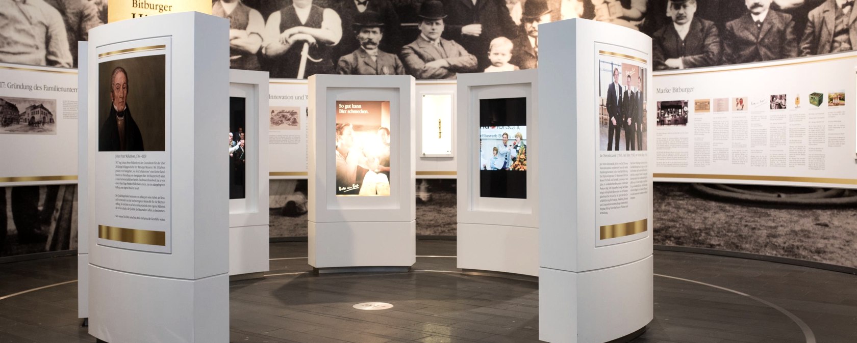 Bitburger Erlebniswelt - History, © Bitburger Braugruppe GmbH Bitburger Erlebniswelt - History, © Bitburger Braugruppe GmbH