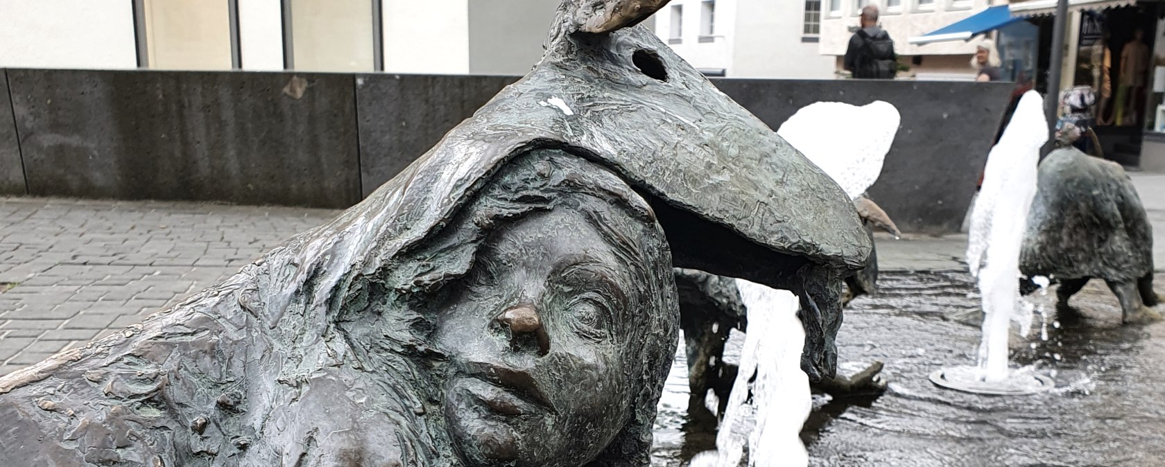 Gäßestrepper-Brunnen, © TI Bitburger Land Gäßestrepper-Brunnen, © TI Bitburger Land