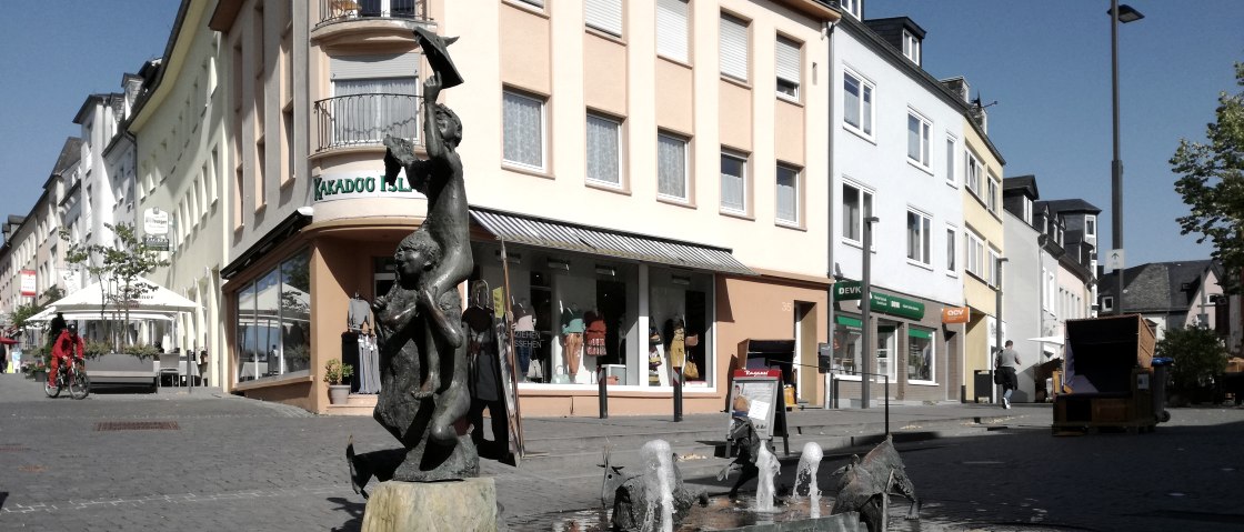 Gäßestrepper-Brunnen in Bitburg, © Ferienregion Bitburger Land Gäßestrepper-Brunnen in Bitburg, © Ferienregion Bitburger Land
