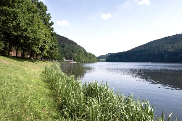 Stausee Ufer, © Tourist-Information Bitburger Land Stausee Ufer, © Tourist-Information Bitburger Land