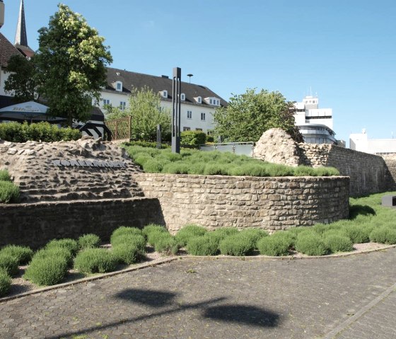 Archäologischer Parcours Bitburg - Römermauer, © Tourist-Information Bitburger Land Archäologischer Parcours Bitburg - Römermauer, © Tourist-Information Bitburger Land