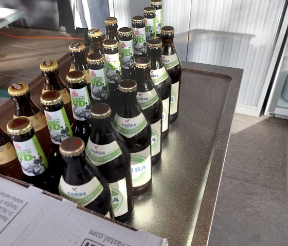 Various beer bottles on a table, © Patrick Schäfer Various beer bottles on a table, © Patrick Schäfer