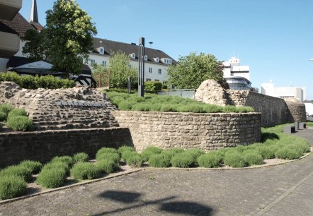 Archäologischer Parcours Bitburg - Römermauer, © Tourist-Information Bitburger Land Archäologischer Parcours Bitburg - Römermauer, © Tourist-Information Bitburger Land