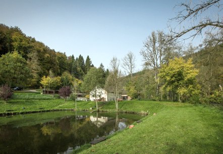 Angeln in Fließem, © Marc Leinen Angeln in Fließem, © Marc Leinen