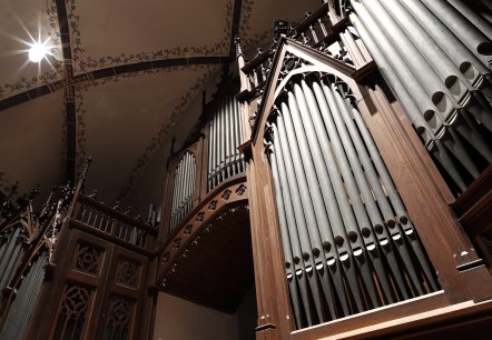 Orgel der Kirche Speicher, © Adrian Stürmer Orgel der Kirche Speicher, © Adrian Stürmer