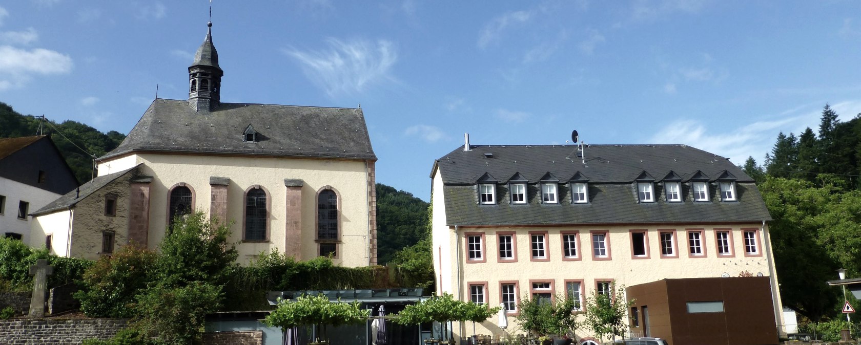 Pfarrkirche in Auw an der Kyll, © EifelBahnSteig Pfarrkirche in Auw an der Kyll, © EifelBahnSteig