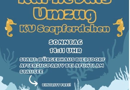 Karnevalsumzug Biersdorf Info, © Veranstalter Karnevalsumzug Biersdorf Info, © Veranstalter