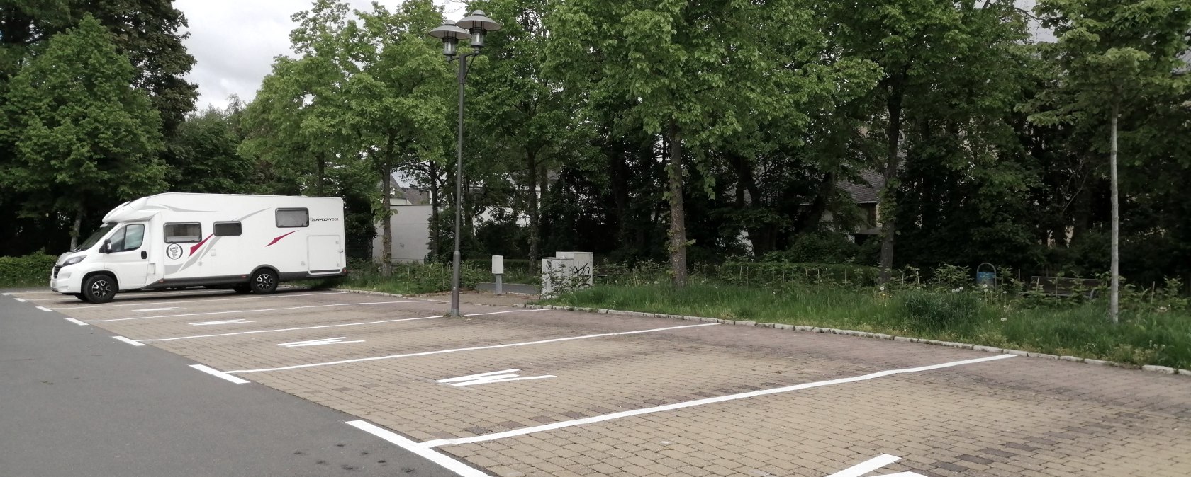 Stellplatz Altes Gymnasium, © Tourist-Information Bitburger Land Stellplatz Altes Gymnasium, © Tourist-Information Bitburger Land