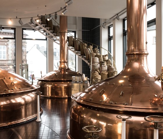 Bitburger Erlebniswelt - Sudhaus, © Bitburger Braugruppe GmbH Bitburger Erlebniswelt - Sudhaus, © Bitburger Braugruppe GmbH