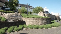 Archäologischer Parcours Bitburg - Römermauer, © Tourist-Information Bitburger Land Archäologischer Parcours Bitburg - Römermauer, © Tourist-Information Bitburger Land