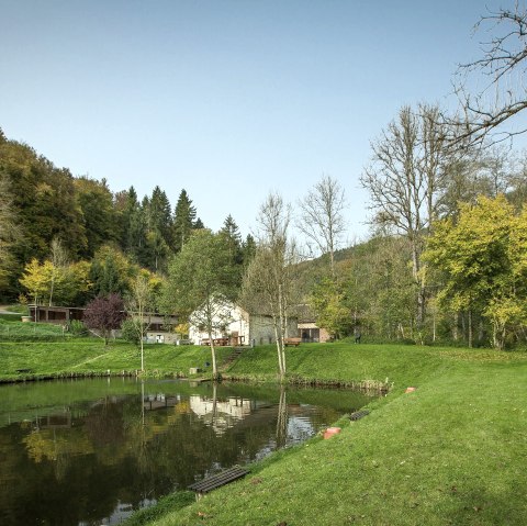 Angeln in Fließem, © Marc Leinen Angeln in Fließem, © Marc Leinen