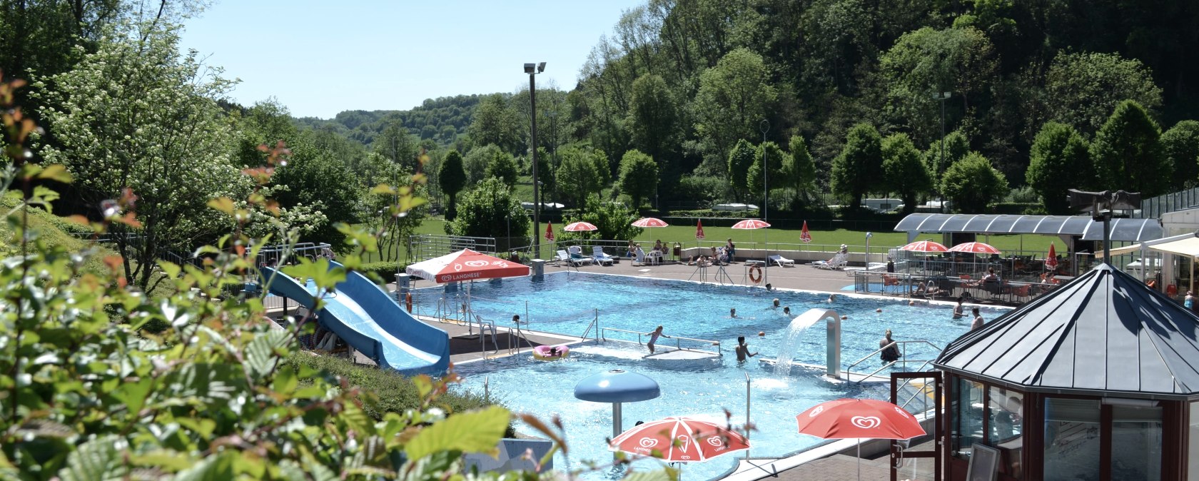Freibad Oberweis, © Prümtal Camping Oberweis Freibad Oberweis, © Prümtal Camping Oberweis
