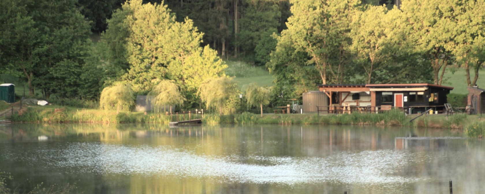 Angelweiher in Burbach, © Angelverein Burbach Angelweiher in Burbach, © Angelverein Burbach