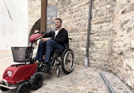 Swiss Trac am Archäologischen Parcours Bitburg , © Tourist-Information Bitburger Land Swiss Trac am Archäologischen Parcours Bitburg , © Tourist-Information Bitburger Land