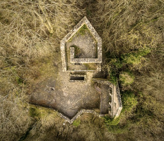A bird's eye view of Prüm Castle, © Eifel Tourismus GmbH, D. Ketz A bird's eye view of Prüm Castle, © Eifel Tourismus GmbH, D. Ketz