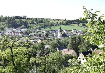 Blick auf die Gemeinde Oberweis, © TI Bitburger Land Blick auf die Gemeinde Oberweis, © TI Bitburger Land
