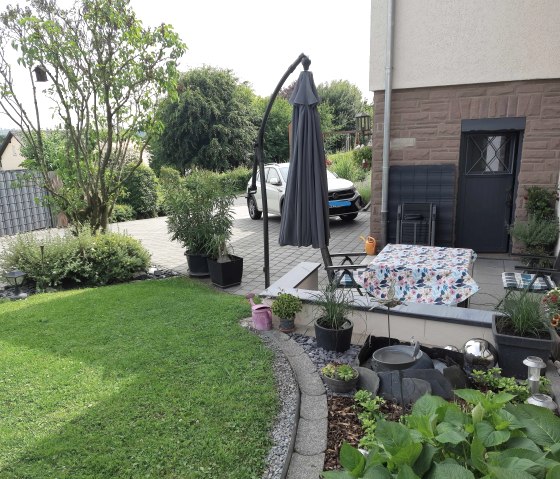 Sitzecke vor der Wohnung Sitzecke vor der Wohnung