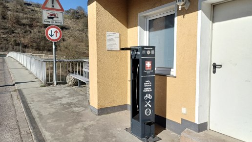 Reparaturstation Langsur 2, © Deutsch-Luxemburgische Tourist Information Reparaturstation Langsur 2, © Deutsch-Luxemburgische Tourist Information