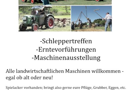 Plakat 35 Jahre Ackerbau Südeifel, © Andreas Wolff Plakat 35 Jahre Ackerbau Südeifel, © Andreas Wolff