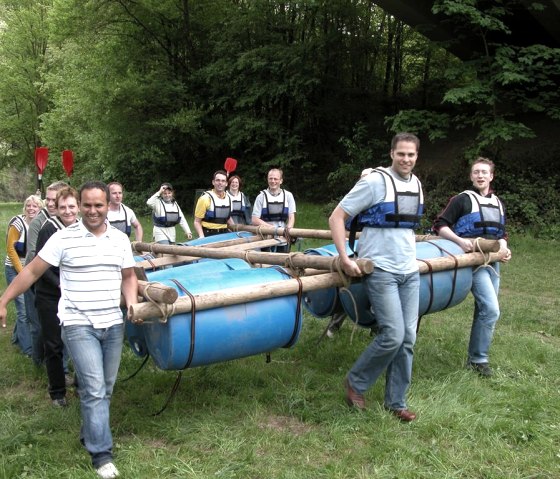 Floßbau, © Turide Floßbau, © Turide