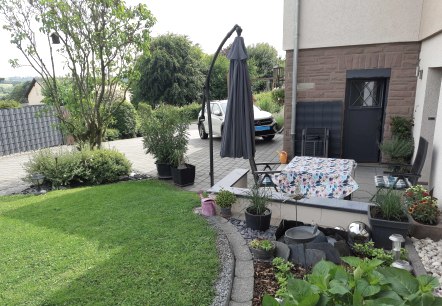 Sitzecke vor der Wohnung Sitzecke vor der Wohnung