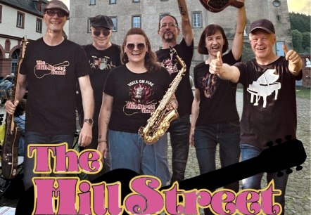 Plakat Hillstreet Band, © Föderverein Schloss Malberg Plakat Hillstreet Band, © Föderverein Schloss Malberg