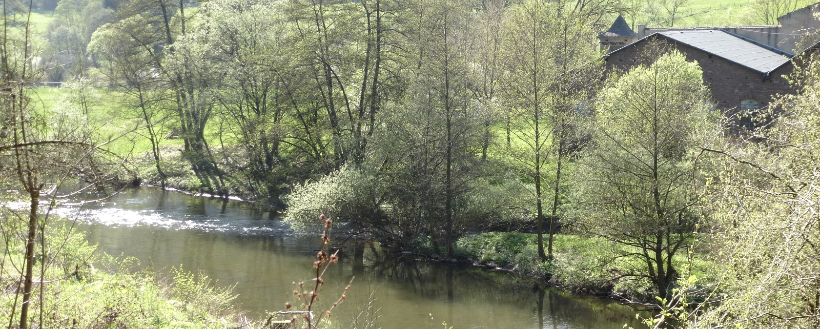 Uitzicht op de Kyll, © R. Schaal Uitzicht op de Kyll, © R. Schaal