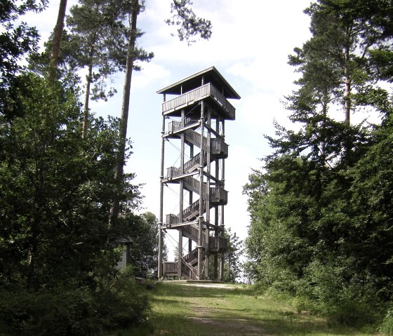Tour d'observation de Dierscheid sur la Meulenwaldroute, © Tourist-Information Wittlich Stadt und Land Tour d'observation de Dierscheid sur la Meulenwaldroute, © Tourist-Information Wittlich Stadt und Land