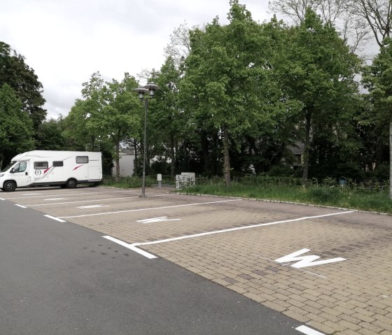 Stellplatz Altes Gymnasium, © Tourist-Information Bitburger Land Stellplatz Altes Gymnasium, © Tourist-Information Bitburger Land