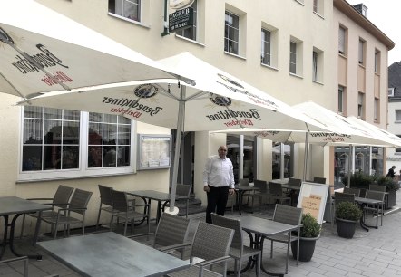 Restaurant Zagreb - Terrasse, © Tourist-Information Bitburger Land Restaurant Zagreb - Terrasse, © Tourist-Information Bitburger Land