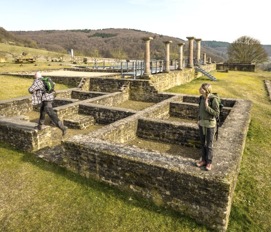 On the trail of the Romans at the Roman Villa Holsthum, © Eifel Tourismus GmbH, D. Ketz On the trail of the Romans at the Roman Villa Holsthum, © Eifel Tourismus GmbH, D. Ketz
