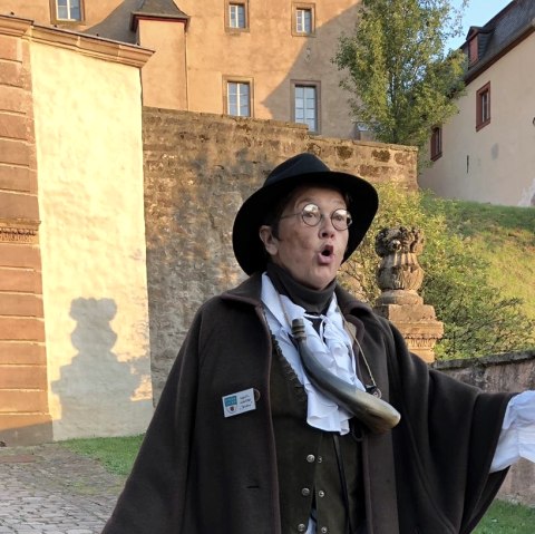 Night watchman Johann shows you "his" Malberg, © TI Bitburger Land Night watchman Johann shows you "his" Malberg, © TI Bitburger Land