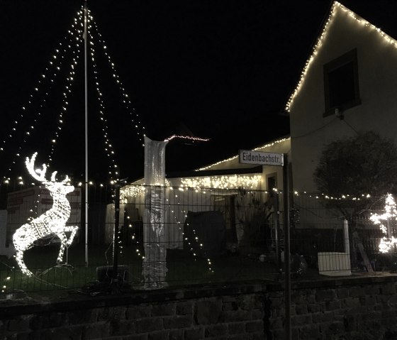 Lichter in der Eidenbachstraße, © TI Bitburger Land Lichter in der Eidenbachstraße, © TI Bitburger Land