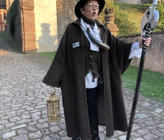 Der Nachtwächter Johann führt durch Malberg, © TI Bitburger Land Der Nachtwächter Johann führt durch Malberg, © TI Bitburger Land