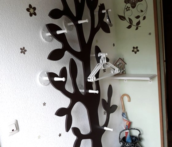 Garderobe im Flur / Eingangsbereich, © Karin Zewe Garderobe im Flur / Eingangsbereich, © Karin Zewe