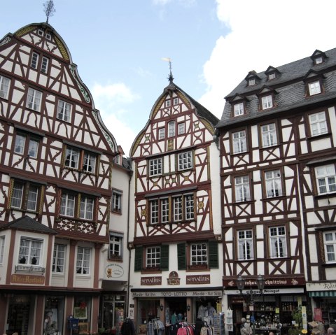 Half-timbered houses in Bernkastel-Kues, © Mosellandtouristik GmbH Half-timbered houses in Bernkastel-Kues, © Mosellandtouristik GmbH