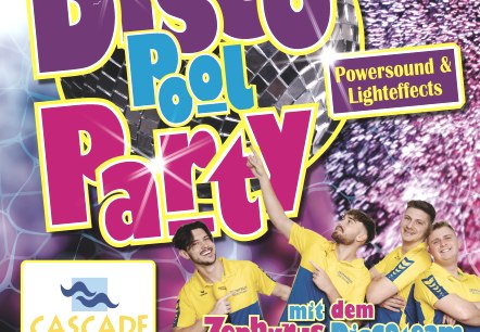 Disco Pool Party, © Cascade Disco Pool Party, © Cascade