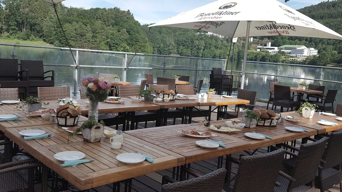 Seeterrasse am Stausee Bitburg, &copy; A-Funit - Heinz Bausch