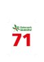 Logo des Naturparks Südeifel mit Stechpalmenmotiv und der Zahl 71 in Rot darunter., © Naturpark Südeifel