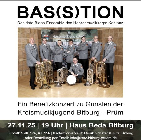 Plakat Heeresmusikkorps, © Kreismusikverband Bitburg-Prüm e.V.