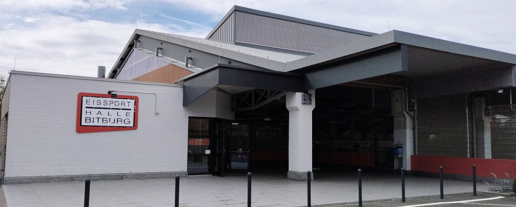 Entrance to the ice rink, © TI Bitburger Land