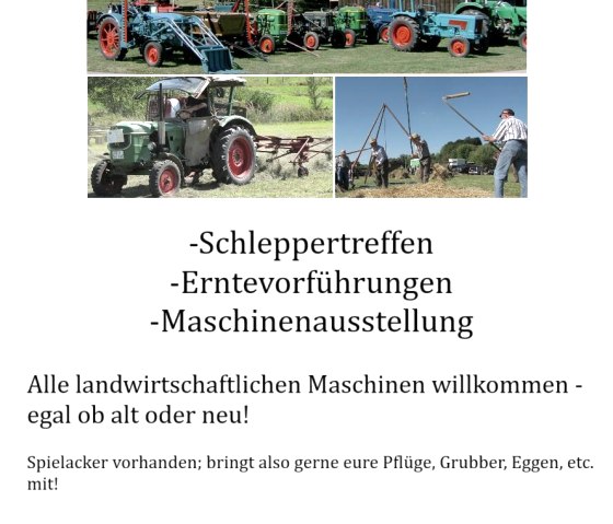 Plakat 35 Jahre Ackerbau Südeifel, © Andreas Wolff