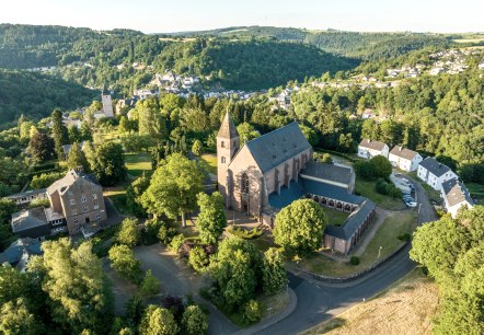 Luftaufnahme Stiftskirche Kyllburg, © ©Eifel Tourismus GmbH, Dominik Ketz