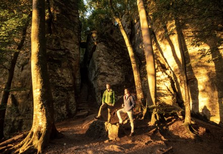 Sunrise in the rocky Devil's Gorge, © Eifel Tourismus GmbH, Dominik Ketz