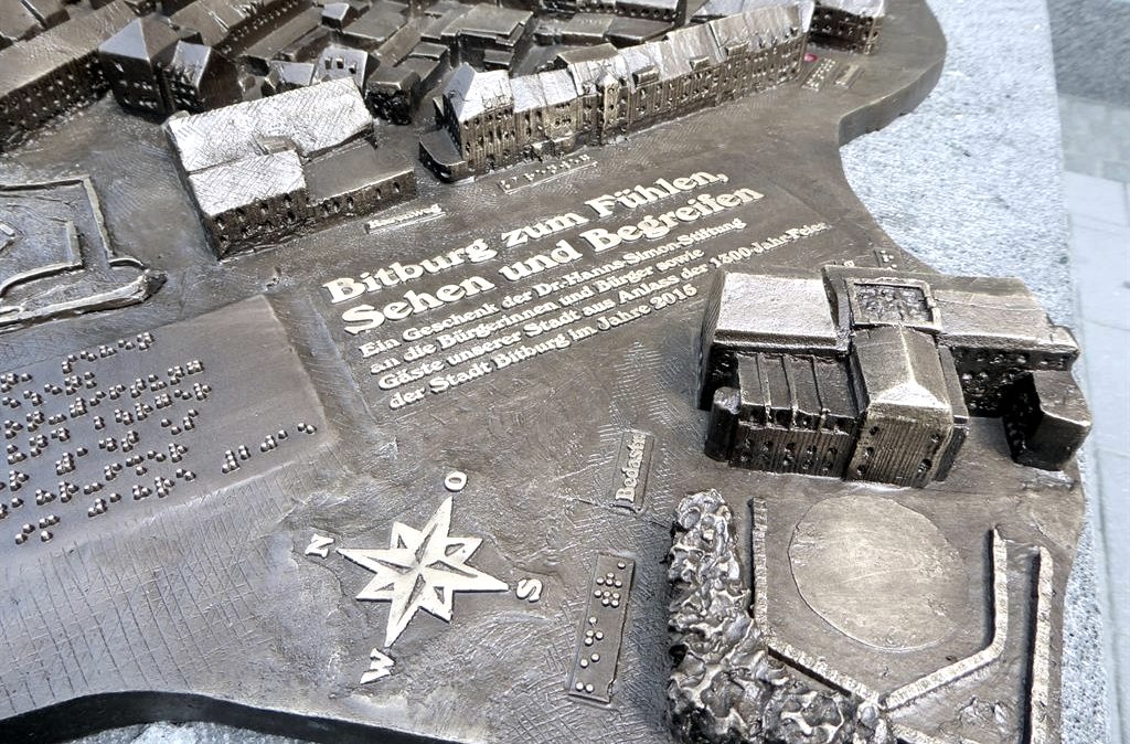 Stadtmodell Legende, © Tourist-Information Bitburger Land