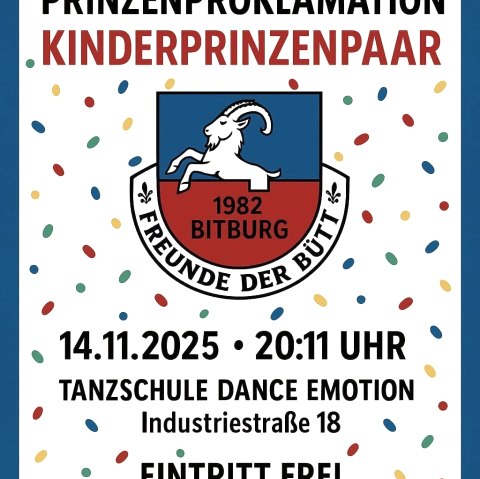 Hinweis Plakat Proklamation, © Veranstalter