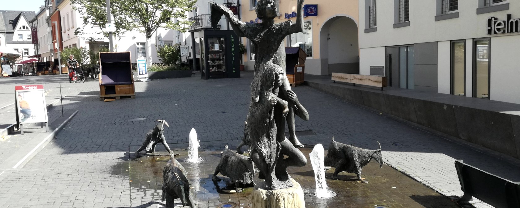 Gäßestrepper Brunnen, © TI Bitburger Land