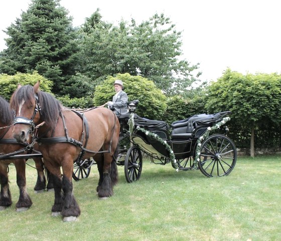 Hochzeitskutsche, © Winter - Eifelreiterhof