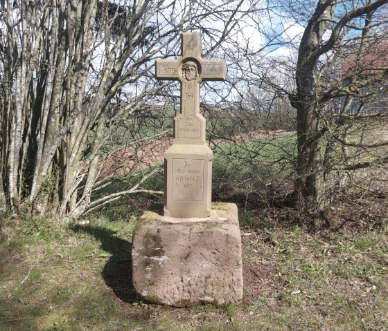 Wegekreuz auf dem Kreuzberg, &copy; Roman KImmlingen